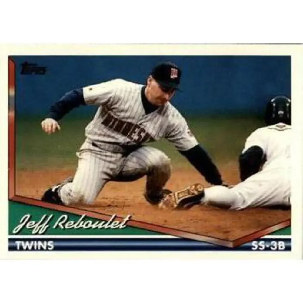 1994 Topps Traded Jeff Reboulet 123T Minnesota Twins